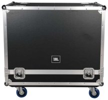 JBL Bags JBL-FLIGHT-PRX612M Flight Case for (2x) PRX612M, 1/2-Inch Plywood Construction and 3.5-Inch Casters, Truck Pack Exterior