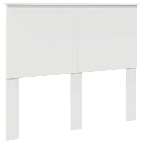 vidaXL Cabecero con cabecera 135 cm Madera contrachapada, Accesorios de habitación con Estilo, diseño Moderno, Durabilidad, cabecera ergonómica, Santuario de Descanso cómodo