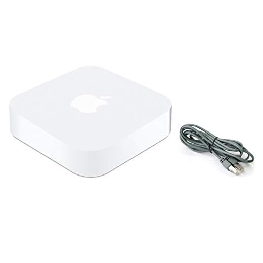 Apple AirPort Express Base Station MC414 Wireless Router (Renewed)