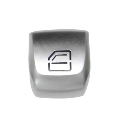 Cache-bouton de lève-vitre passager pour Mercedes Classe S GLC W205 W253 argent