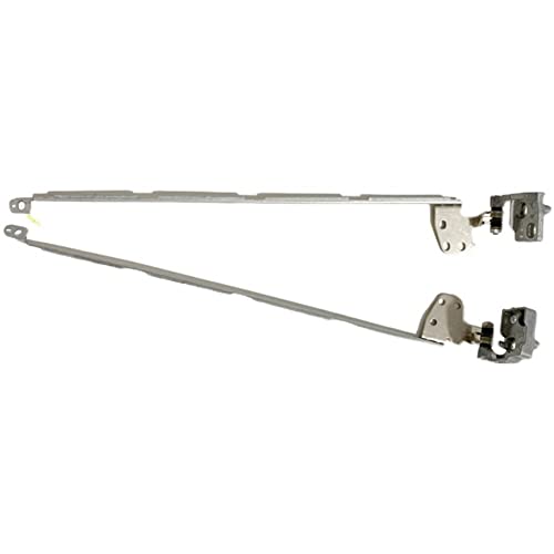 Eje bisagras Dell Inspiron M411R repuesto pantalla ordenador portátil plata metal