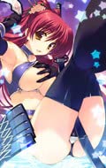 ノーブランド品 ToHeart2 Dungeon Travelers WonderGOO Store Bonus Item Tamaki Mukosaka B2 Tapestry Wonder Go AQUAPLUS