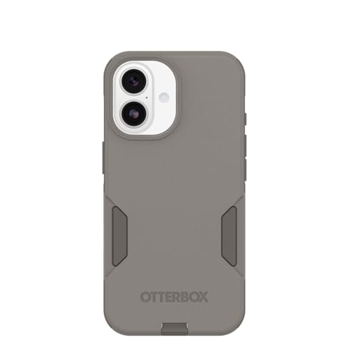 Image of OtterBox iPhone 17 Commuter Series Case - Grey Comfort - Thin & Protective iPhone Case, Dual-Layer, Impact Absorbing iPhone Case