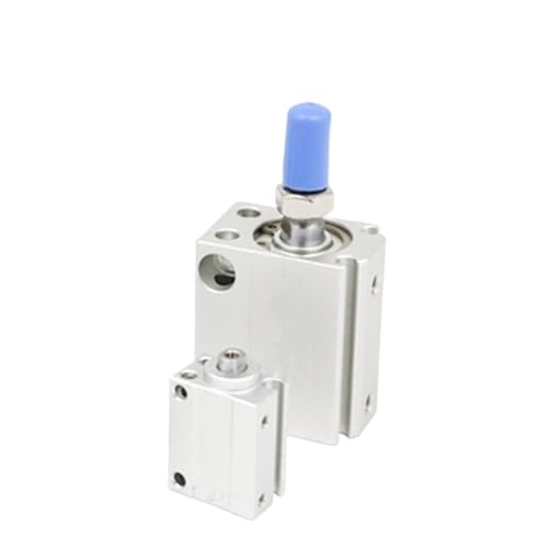 Mini cilindro neumático de montaje libre serie MU20 con rosca hembra 3