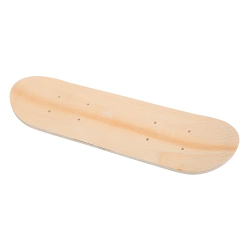 Garneck patineta Infantil DIY Pintada a Mano monopatín de Cubierta Tablas de reemplazo de patinetas Skateboard Adulto Tabla Skate patineta sin terminar Tabla de Skate Lisa de Madera