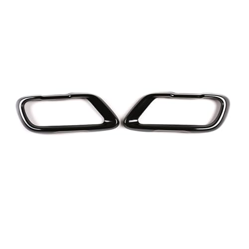 Silenciador trasero BMW X5 G05 en negro brillante con acabado premium de acero