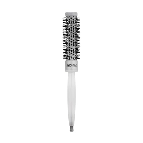 Termix C·Ramic Brosse à Cheveux Thermique Ronde et Transparente, Avec une Technologie Céramique qui Donne un Éclat Supplémentaire aux Cheveux et Prévient...