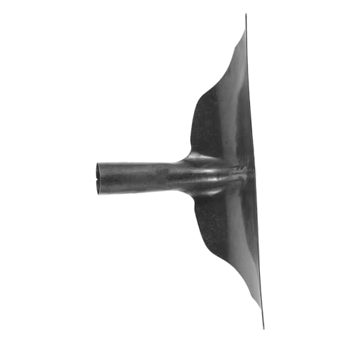 UKCOCO Recogedor de Excrementos de Metal y Rastrillo de Estiércol para Establos de Caballos y Ganado, Herramienta Multiusos de Acero al Manganeso 30 Cm para Limpieza Agrícola en Granjas