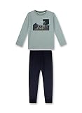 Sanetta Jungen 245334 Pyjamaset, Ice Blue, 152