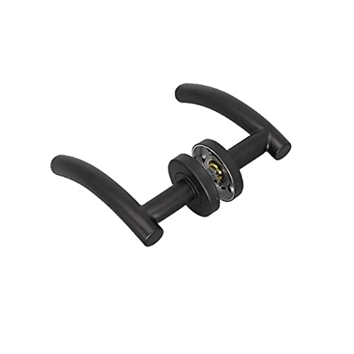 Serrure de porte en acier inoxydable moderne avec poignée Svart fluide - 2