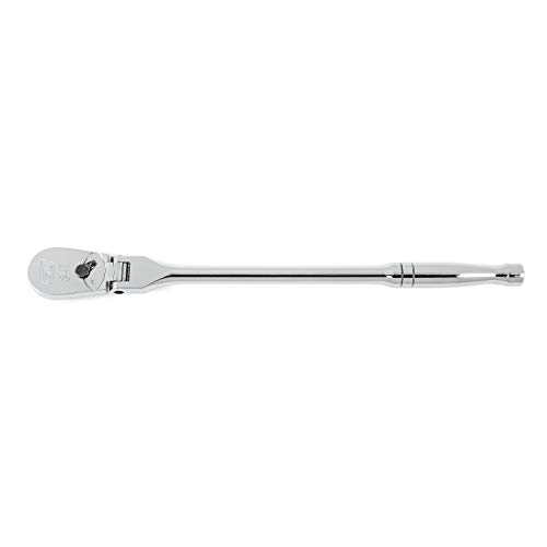 Image of GEARWRENCH 1 /2 inch Drive 84 Tooth Flex Head Teardrop Ratchet 17 inch - 81306A-07