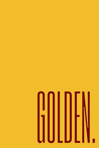 Tuskegee University Journal – “GOLDEN.” Glossy Hardcover Notebook: 160 College-Ruled Pages with Tuskegee Paw Print Watermark | HBCU Gift for Students, Alumni & Golden Tigers