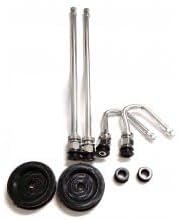 DL1SP13 Dually Valve Kit 2013-Present Fits Sprinter 16" Steel Inner/Outer Wheel 1.5" Round Holes Class B or C
