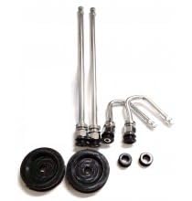 DL1SP13 Dually Valve Kit 2013-Present Fits Sprinter 16" Steel Inner/Outer Wheel 1.5" Round Holes Class B or C
