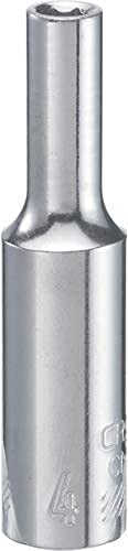 Image of CRAFTSMAN Deep Socket, Metric, 1 /4-Inch Drive, 4mm, 6-Point (CMMT44401)