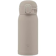 Zojirushi SM-WS36-HM Stainless Steel Mug, 12-Ounce, Gray