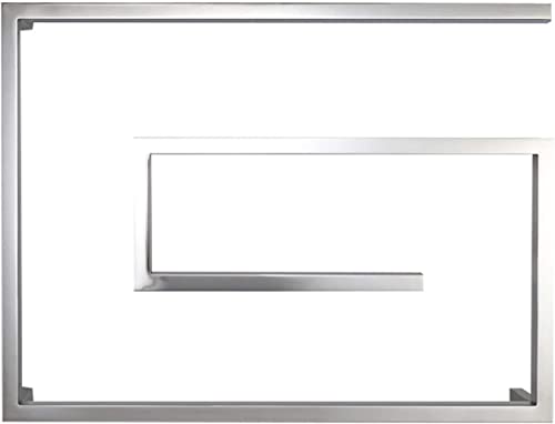 MYUYEE Calentador de Toallas eléctrico de Pared de Acero Inoxidable con Barra Cuadrada y Retorno.,