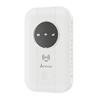 Mobiler WLAN Router, 4G LTE – Portable WLAN Hotspot für unterwegs, mobiler Router 2100mAh Akku -Langer Akkulaufzeit, Typ-C Schnittstelle, Mobiler Hotspot für Reisen, Camping, Hotels