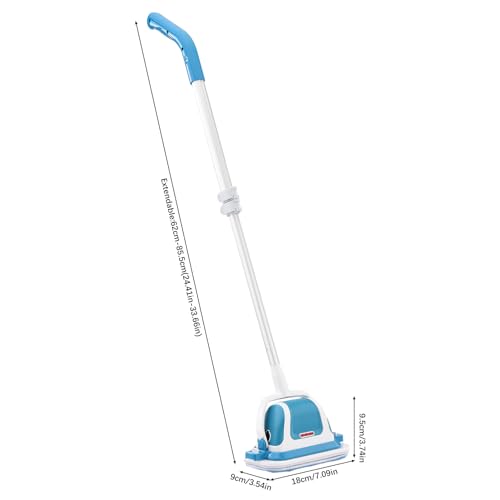 POTRUWE Electric Mop,Cordless Electric Mop for Floor Cleaning, Electric Floor Cleaner with LED Headlight & Water Sprayer, Lightweight & Rechargeable Scrubber for Hardwood Tile & Laminate Floors - Image 3