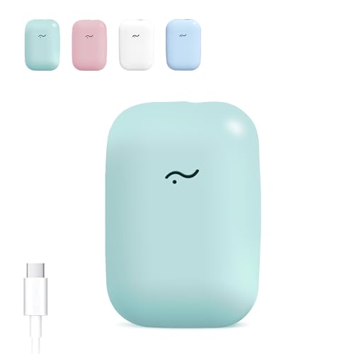 ELMWAY Rechargeable Toothbrush Sanitizer Case with UV-C, Fan Drying & Heated Drying(Requires USB Type-C Power for Heating) –Premium Craftsmanship,Portable & Magnetic Wall Mount for Home & Travel–Green