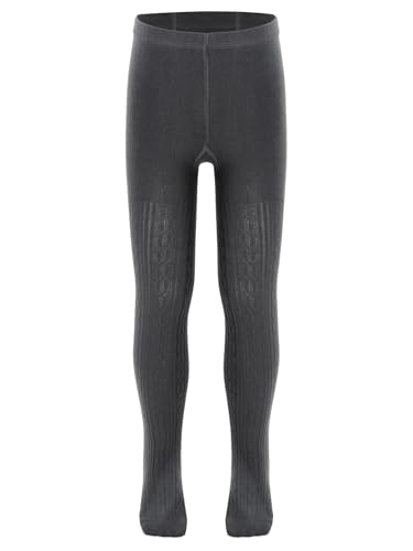 Toddler Girls Cable Knit Pantyhose Ultra Soft Dance Tights Ballet Dance Leggings Pants Stockings Daily Wear