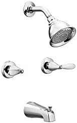 Chrome Elegance: Moen 2-Handle Shower Faucet Review
