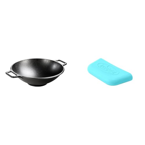 Wok de hierro fundido de 14 pulgadas Lodge BOLD miniatura 1