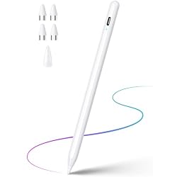 Stylus Pen for Touchscreen for Android & iOS Phones/Tablets, 1.5mm Fine Tip | Universal For I-Phone, I-Pad, Tab A9+ & Touch Screens; High Sensitivity Stylist, No Pairing, Fast Usb-C Charging, Up To 20h