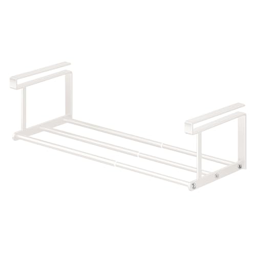 Generisch Cesta de almacenamiento para armario inferior - Organizador de armario extensible Accesorios - Organizador ajustable resistente para armario, encimera, baño, lavabo, taquilla, despensa