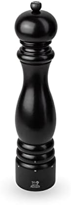 Manual Salt Mill in Wood, u'Select, Satin Black, 30 cm