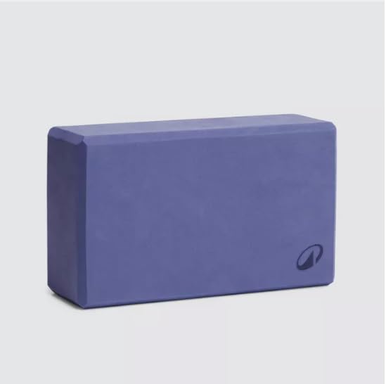 Bloco de Yoga em Espuma Azul, 22,5 x 13,5 x 7,5 cm