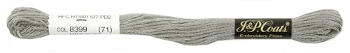 C&C 6-Strand Embroidery Floss 8.75yd-Steel Grey Light