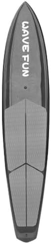 Downwind Surfboard, Carbon Fiber+ EPS Material, Surfboard with EVA Anti-Slip Pad, 234X45X20CM Large Buoyancy Surf Board for Adult Surfers （Wing foil not Included）