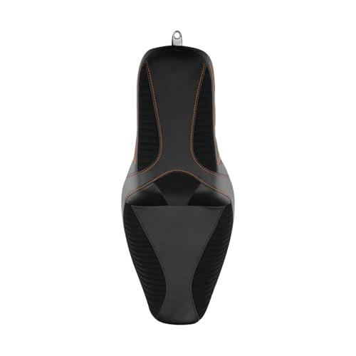 Asiento doble impermeable para Dyna Fat Bob y Wide Glide 06-17 6