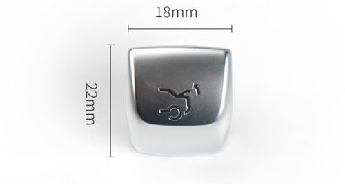Couvercle bouton coffre Mercedes remplacer plastique usé - 5