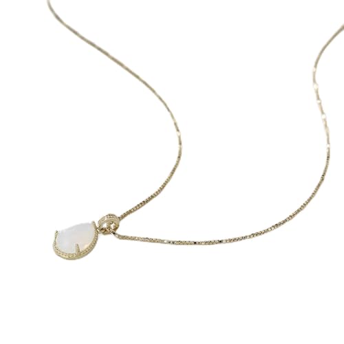 Collier Goutte d'eau Femme pendentif simple et polyvalent bijoux tendance