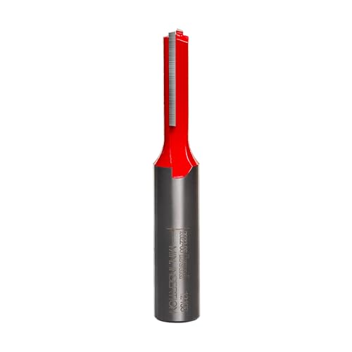 Image of Freud 12-106: 5 /16 inch (Dia.) Double Flute Straight Bit with 1 /2 inch Shank