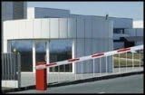 FAAC 640 Hydraulic Barrier Gate Operator Kits Left-Hand 20 ft wood, 20 ft aluminum orange