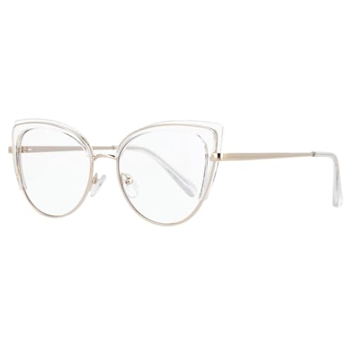Lunettes œil de chat pour femmes avec charnières à ressort confortables