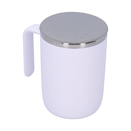 URRNDD Self-Stirring Mug, 360ML Stainless Steel Multipurpose Self Stirring Coffee Mug for Milk for Office for Home for Coffee for Tea for Hot Chocolate for Travel