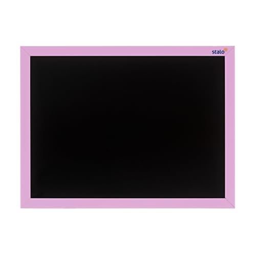 Quadro Preto Lettering MDF Colors Soft Lilás STALO, 60x40