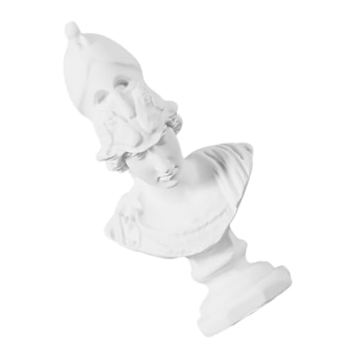 TOYZFRIENDY Statua Mitologica in Resina Athena Busto Classico Decorazione Artistica Per Arredamento Casa Ufficio Dettagli Realistici e Design Tradizionale