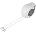 Retractable Clothesline, Heavy Duty PVC Wall Mounted Indoor Outdoor Clothes Dryer Line, 2x42 Feet, White