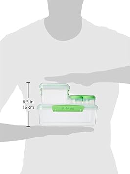 Sistema Food container, plastic, Clip IT starter package