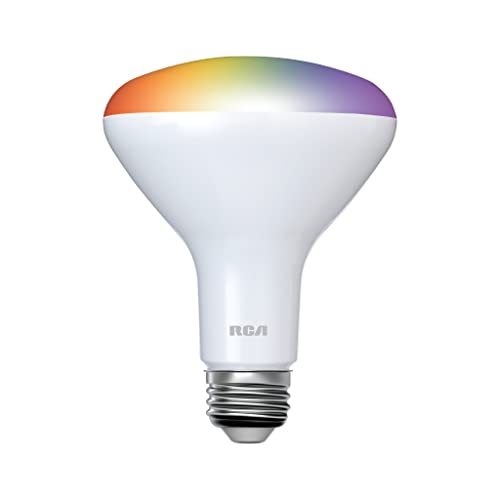 Rca Wifi Led Smart Light Bulb, 24-Pk | Indoor Flood Light, 9W (60W Equiv) Multicolor & White Led Light Bulb, Dimmable & Tunable Br30 Smart Bulb, Google & Alexa Light Bulb Compat, Control From Anywhere #TOP1