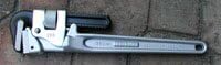 02-PWA14-3 14-Inch Forged Aluminum Pipe Wrench, 2-3/4-Inch Pipe Capacity