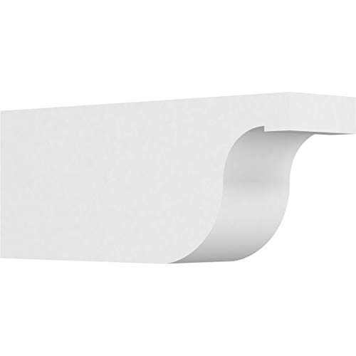 5"W x 8"H x 20"L Standard Del Monte Architectural Grade PVC Rafter Tail