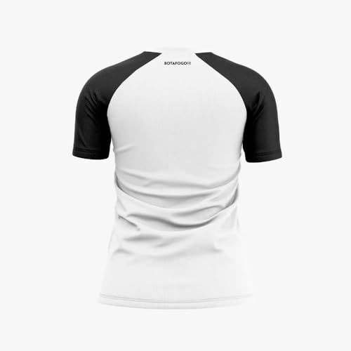 Camisa Braziline Botafogo Skylab Feminina - Branco/Preto