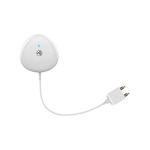 TELLUR SMART Wifi Water Leak Alarm, Water Sensor, Phone App, Acoustic Alarm and Push Notification, Works with typical LR03 (AAA) Batteries and Lasts for up to 6 months, 1m Cable, No HUB required Cover
