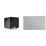 Polk Audio PSW111 8''; Powered Subwoofer - Power Port Technology | Up to 300 Watt Amp, Black &...